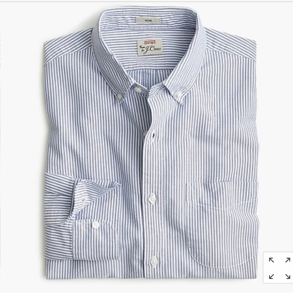 J. Crew Slim American Pima Cotton Oxford